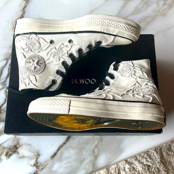 DR.WOO X CONVERSE SPECIAL EDITION 🕷️SPIDER SNEAKERS🕷️ - Picture 2 of 13